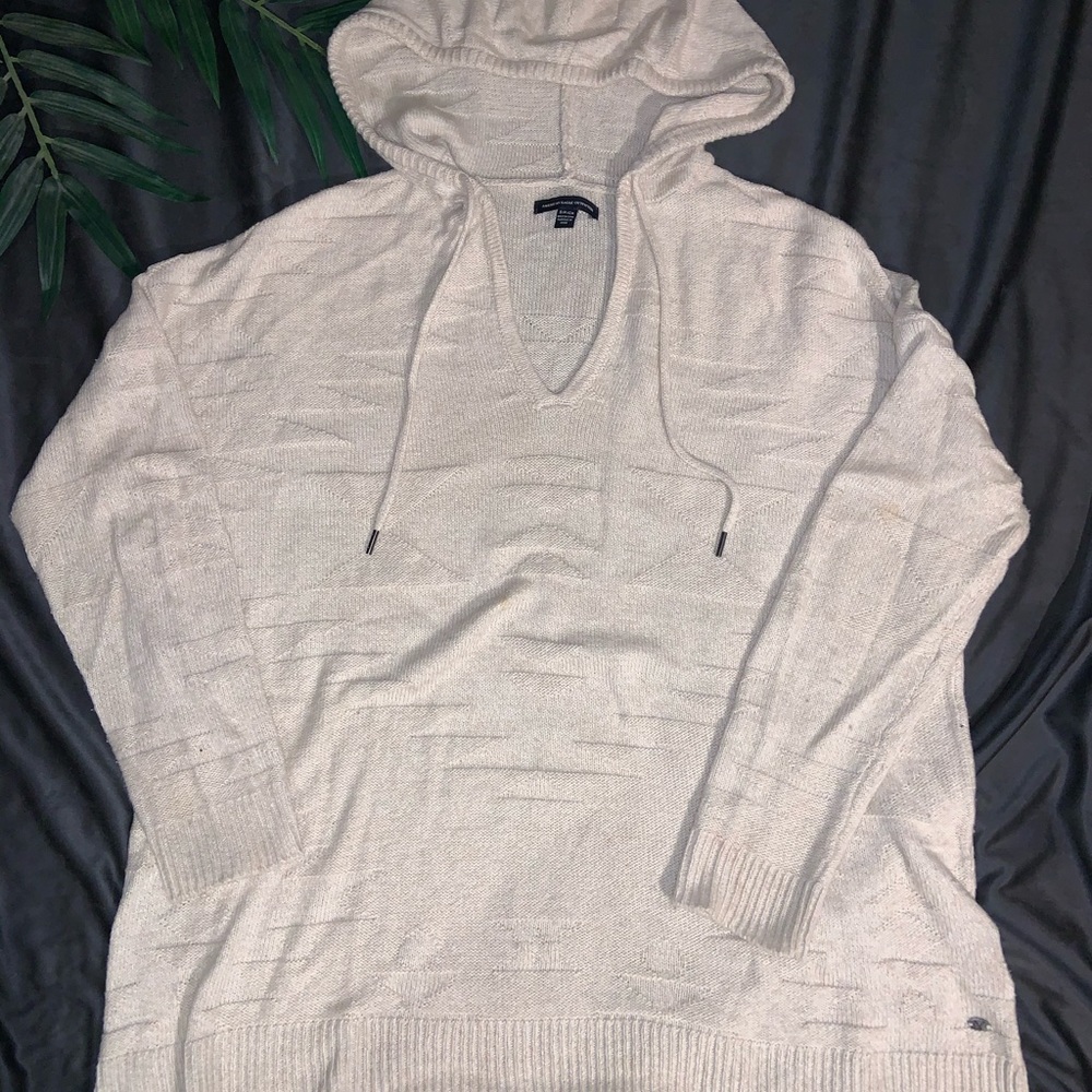 Cream knit sweater